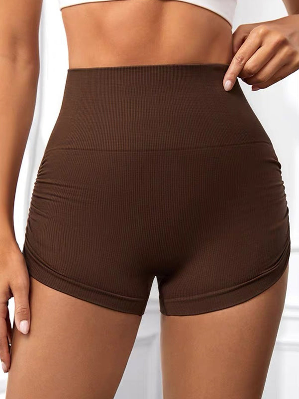 2-Pack Seamless Scrunch Booty Shorts – High-Waisted Gym Shorts for Women