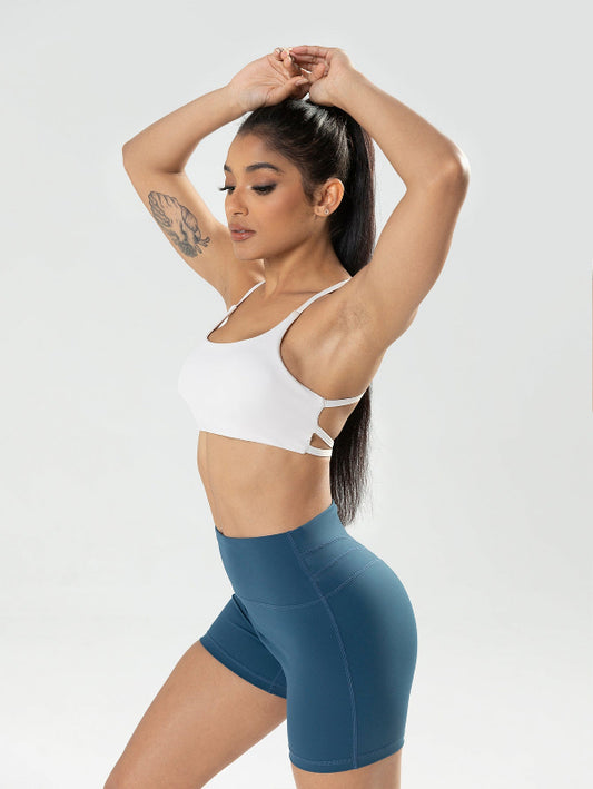Three Pack - Padded Sports Bras with Removable Cups