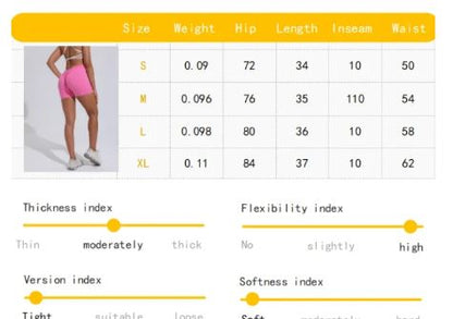High-Waisted Butt-Lifting Women's Sports Yoga Shorts – Tummy Control  Workout Shorts